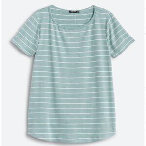 PINK CLOVER Daisee Button Back Detail Knit Tee - Light Green - L